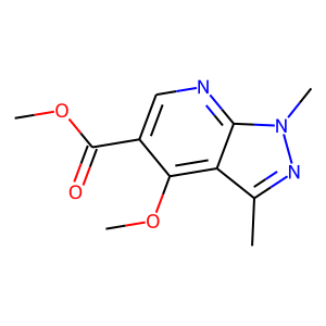 Methyl 1,3-dimethyl-4-methoxy-1H-pyrazolo[3,4-b]pyridine-5-carboxylate