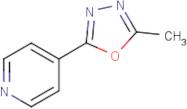 4-(5-Methyl-1,3,4-oxadiazol-2-yl)pyridine