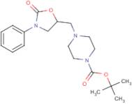 tert-butyl 4-[(2-oxo-3-phenyl-1,3-oxazolidin-5-yl)methyl]piperazine-1-carboxylate