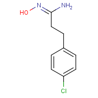 (E)-3-(4-chlorophenyl)-N'-hydroxypropanimidamide