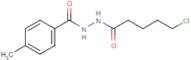 N'-(5-Chloropentanoyl)-4-methylbenzohydrazide