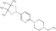 1-ethyl-4-[5-(tetramethyl-1,3,2-dioxaborolan-2-yl)pyridin-2-yl]piperazine