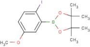 2-(2-iodo-5-methoxyphenyl)-4,4,5,5-tetramethyl-1,3,2-dioxaborolane