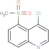 4-Chloro-5-(methylsulfonyl)quinoline