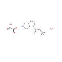 Oxalic acid tert-butyl (3aS,6aS)-octahydropyrrolo[2,3-c]pyrrole-1-carboxylate hydrate