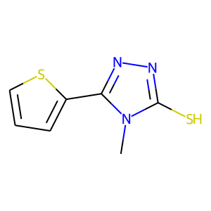 4-Methyl-5-(thien-2-yl)-4H-1,2,4-triazole-3-thiol