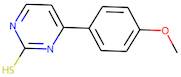 4-(4-Methoxyphenyl)pyrimidine-2-thiol