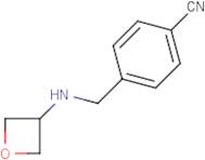 4-((Oxetan-3-ylamino)methyl)benzonitrile