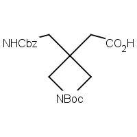 2-(3-((((Benzyloxy)carbonyl)amino)methyl)-1-(tert-butoxycarbonyl)azetidin-3-yl)acetic acid