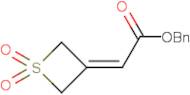 Benzyl 2-(1,1-dioxidothietan-3-ylidene)acetate