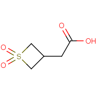 2-(1,1-Dioxidothietan-3-yl)acetic acid