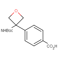 4-(3-((tert-Butoxycarbonyl)amino)oxetan-3-yl)benzoic acid