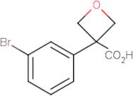 3-(3-Bromophenyl)oxetane-3-carboxylic acid