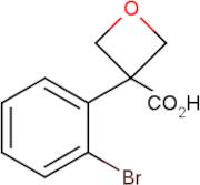 3-(2-Bromophenyl)oxetane-3-carboxylic acid