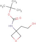 3-Amino-3-(2-hydroxyethyl)oxetane, N-BOC protected