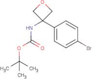 tert-Butyl (3-(4-bromophenyl)oxetan-3-yl)carbamate