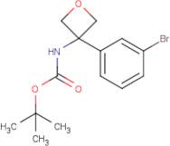 tert-Butyl (3-(3-bromophenyl)oxetan-3-yl)carbamate
