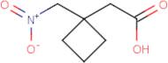 2-(1-(Nitromethyl)cyclobutyl)acetic acid