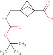 3-(((tert-Butoxycarbonyl)amino)methyl)bicyclo[1.1.1]pentane-1-carboxylic acid
