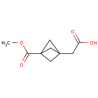 2-(3-(Methoxycarbonyl)bicyclo[1.1.1]pentan-1-yl)acetic acid