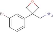 (3-(3-Bromophenyl)oxetan-3-yl)methanamine