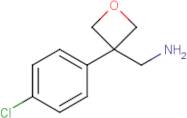 (3-(4-Chlorophenyl)oxetan-3-yl)methylamine