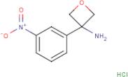 3-(3-nitrophenyl)oxetan-3-amine hydrochloride