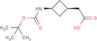 2-((1s,3s)-3-((tert-Butoxycarbonyl)amino)cyclobutyl)acetic acid