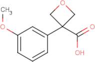 3-(3-Methoxyphenyl)oxetane-3-carboxylic acid