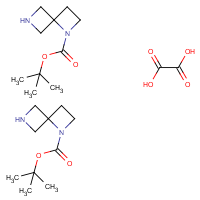 tert-butyl 1,6-diazaspiro[3.3]heptane-1-carboxylate hemioxalate