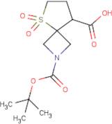 5,5-Dioxido-5-thia-2-azaspiro[3.4]octane-8-carboxylic acid, N-BOC protected