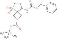 tert-Butyl 8-(((benzyloxy)carbonyl)amino)-5-thia-2-azaspiro[3.4]octane-2-carboxylate 5,5-dioxide