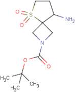 tert-Butyl 8-amino-5-thia-2-azaspiro[3.4]octane-2-carboxylate 5,5-dioxide