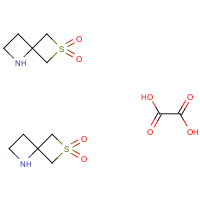 6-Thia-1-azaspiro[3.3]heptane 6,6-dioxide hemioxalate