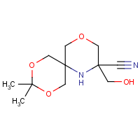 2-(Hydroxymethyl)-9,9-dimethyl-4,8,10-trioxa-1-azaspiro[5.5]undecane-2-carbonitrile