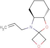 (3aS,7aS)-3-Allylhexahydro-3H-spiro[benzo[d]oxazole-2,3'-oxetane]