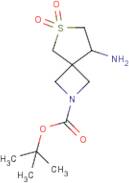 tert-Butyl 8-amino-6-thia-2-azaspiro[3.4]octane-2-carboxylate 6,6-dioxide