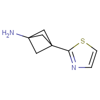 3-(Thiazol-2-yl)bicyclo[1.1.1]pentan-1-amine