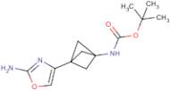 tert-Butyl [3-(2-amino-1,3-oxazol-4-yl)bicyclo[1.1.1]pent-1-yl]carbamate