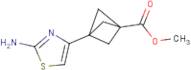 Methyl 3-(2-amino-1,3-thiazol-4-yl)bicyclo[1.1.1]pentane-1-carboxylate