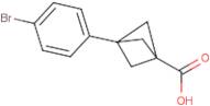 3-(4-Bromophenyl)bicyclo[1.1.1]pentane-1-carboxylic acid