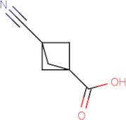 3-Cyanobicyclo[1.1.1]pentane-1-carboxylic acid