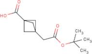 3-(2-(tert-Butoxy)-2-oxoethyl)bicyclo[1.1.1]pentane-1-carboxylic acid