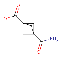 3-Carbamoylbicyclo[1.1.1]pentane-1-carboxylic acid