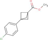 Methyl 3-(4-chlorophenyl)bicyclo[1.1.1]pentane-1-carboxylate