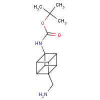 tert-Butyl ((1S,2R,3R,8S)-4-(aminomethyl)cuban-1-yl)carbamate