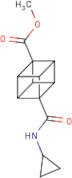 Methyl (1S,2R,3R,8S)-4-(cyclopropylcarbamoyl)cubane-1-carboxylate