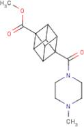 Methyl (2R,3R,4S,5S)-4-(4-methylpiperazine-1-carbonyl)cubane-1-carboxylate