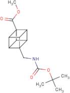 Methyl (1S,2R,3R,8S)-4-(((tert-butoxycarbonyl)amino)methyl)cubane-1-carboxylate