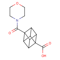 (1S,2R,3R,8S)-4-(Morpholine-4-carbonyl)cubane-1-carboxylic acid